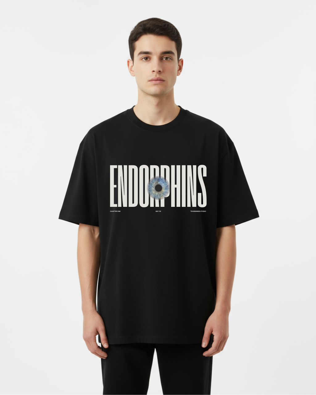 "Endo" Oversized Tee - Half Sleeve