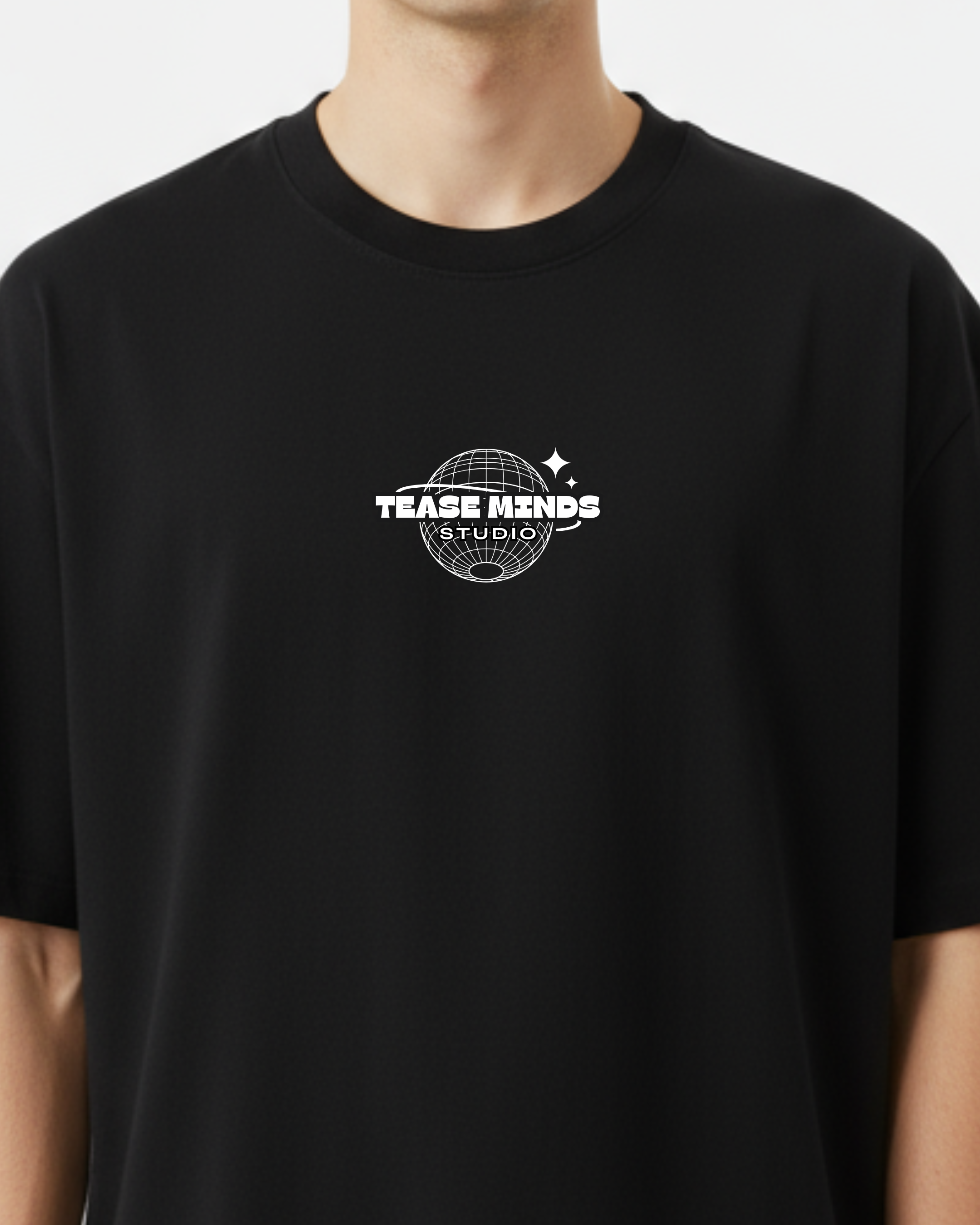 "Comfort" Oversized Tee - Half Sleeve