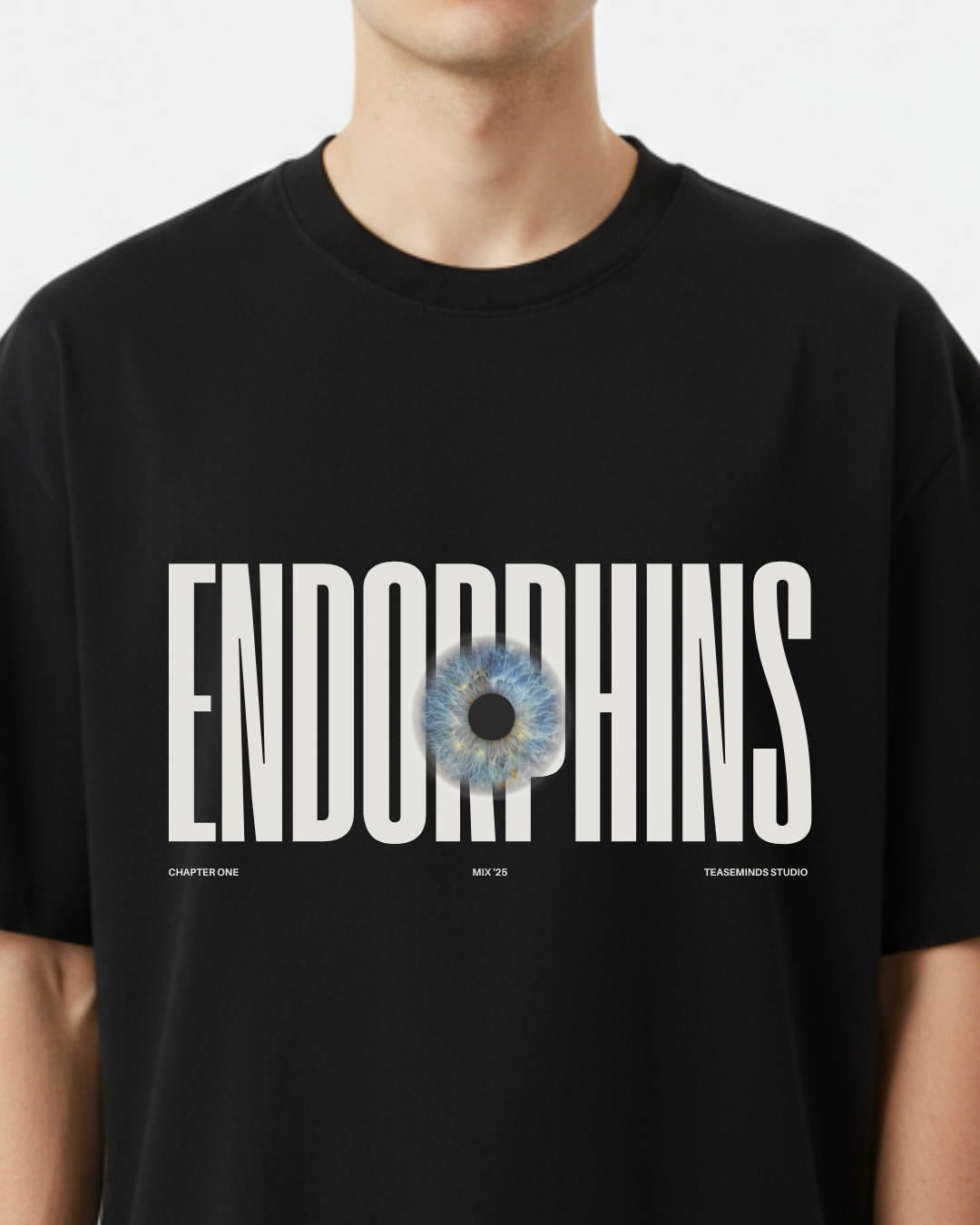 "Endo" Oversized Tee - Half Sleeve