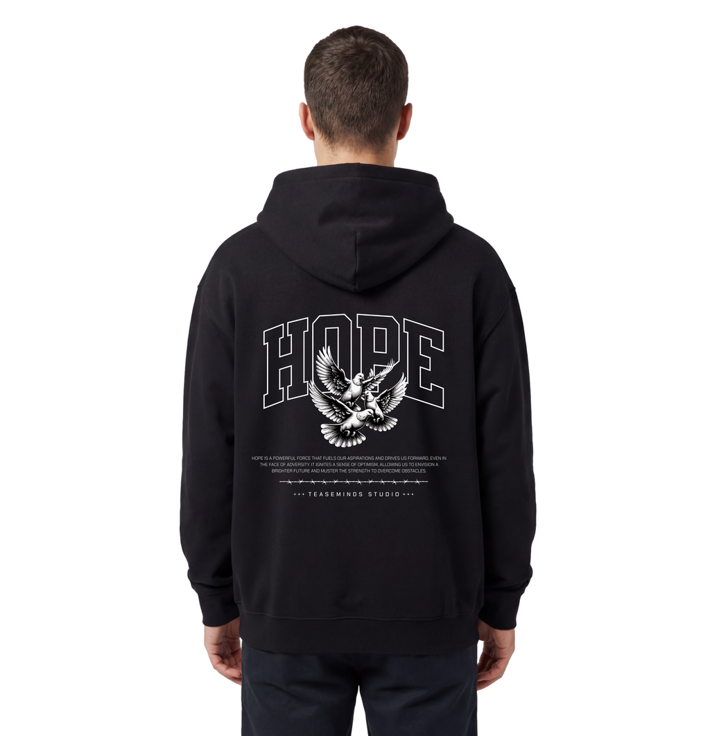 Hope Streetwear Hoodie - Black