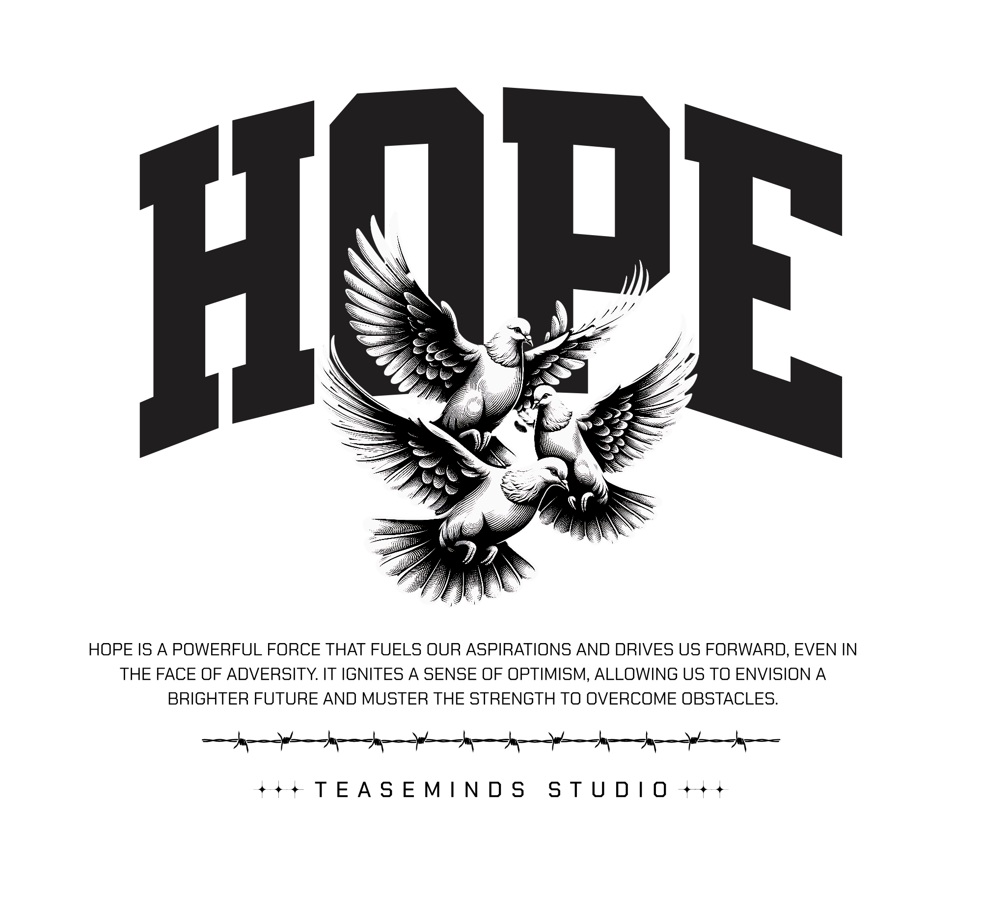 Hope Streetwear Hoodie - White