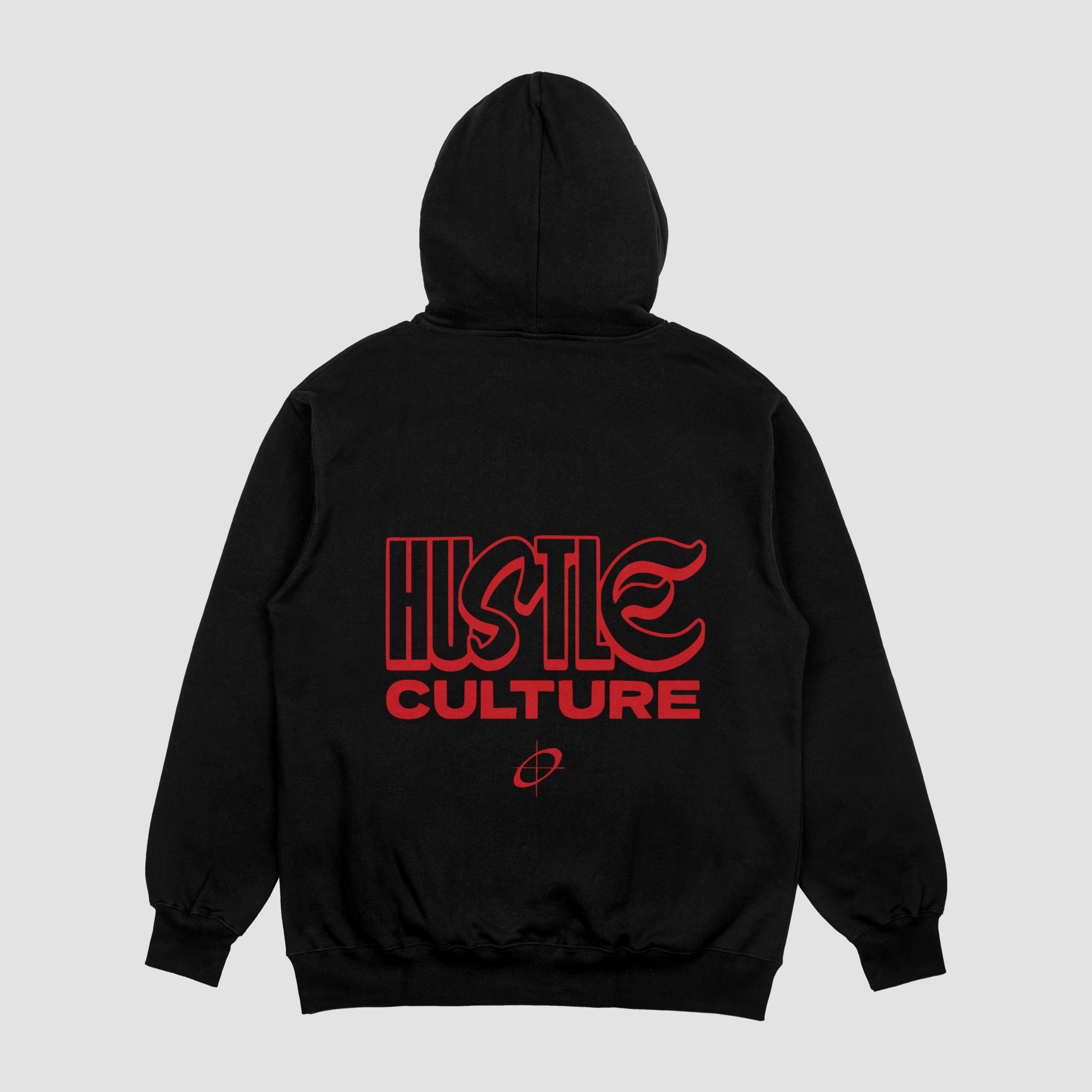 Hustle Streetwear Hoodie - Black
