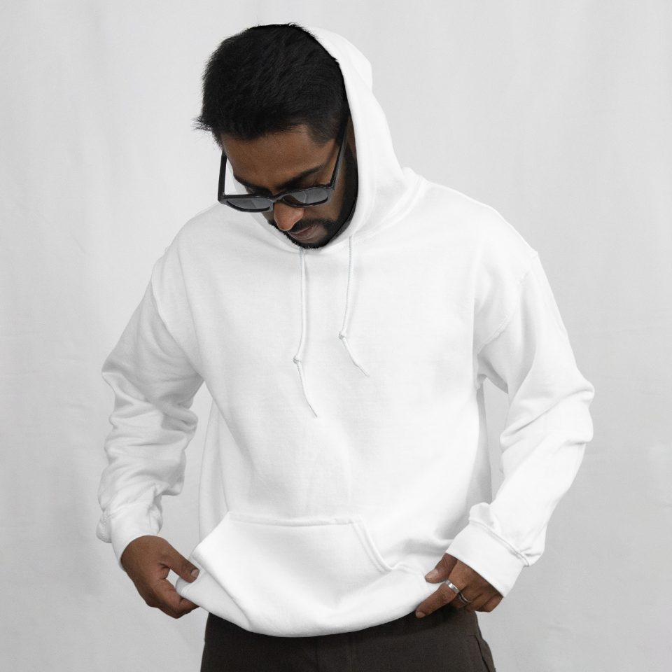 Trusting in God's Plan Hoodie - White